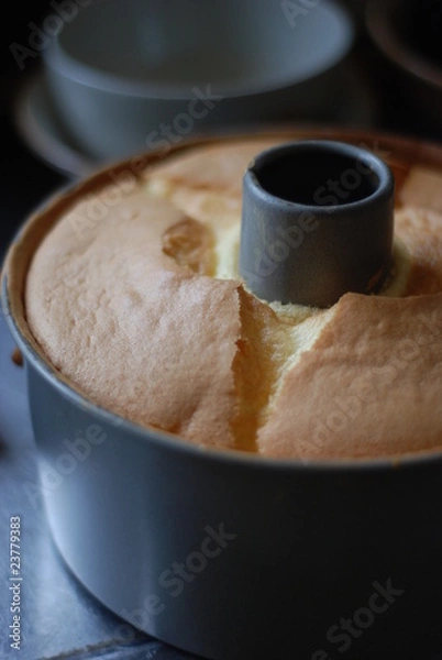 Fototapeta 焼きたてシフォンケーキ