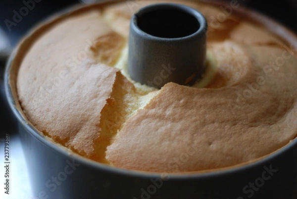 Fototapeta 焼きたてシフォンケーキ