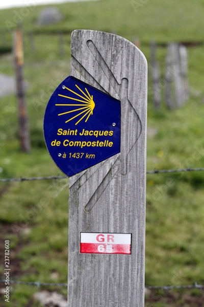 Obraz Chemin de Saint-Jacques