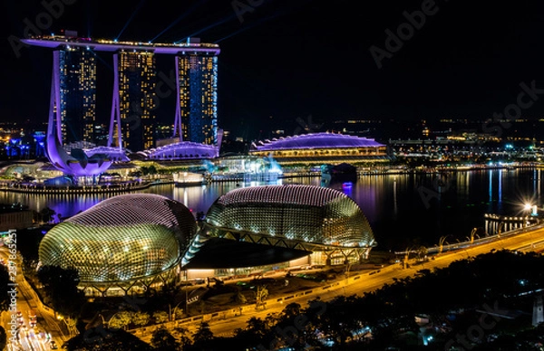 Obraz Singapore by Night