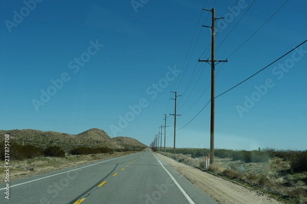 Fototapeta Straßen Yousemity National Park