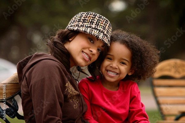 Fototapeta ashley and tiara