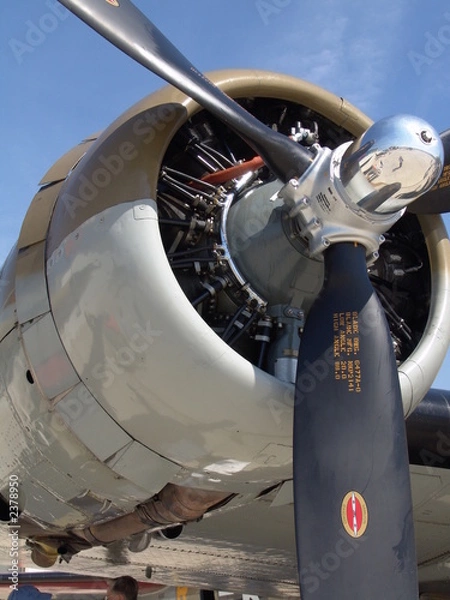 Fototapeta b-17 engine