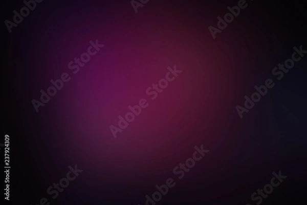 Fototapeta Gradient abstract background black, night, dark, evening, with copy space