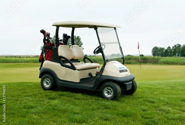 Obraz Golf car