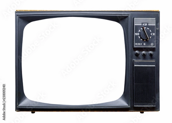Obraz Old retro tv set