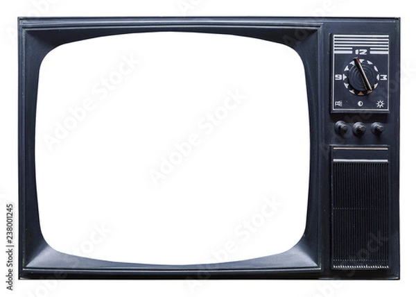 Obraz Old retro tv set