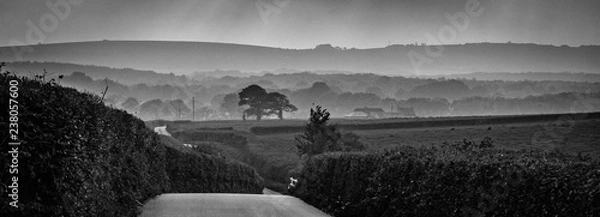 Obraz black and white landscape