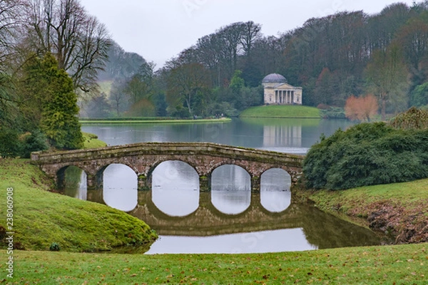 Obraz pond in a landscape