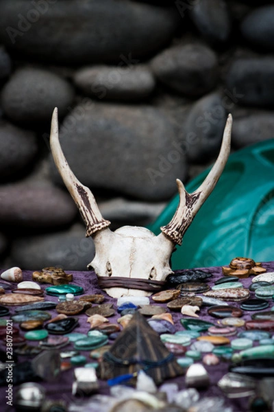 Fototapeta Crafts made with bones