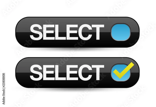 Obraz Select Button