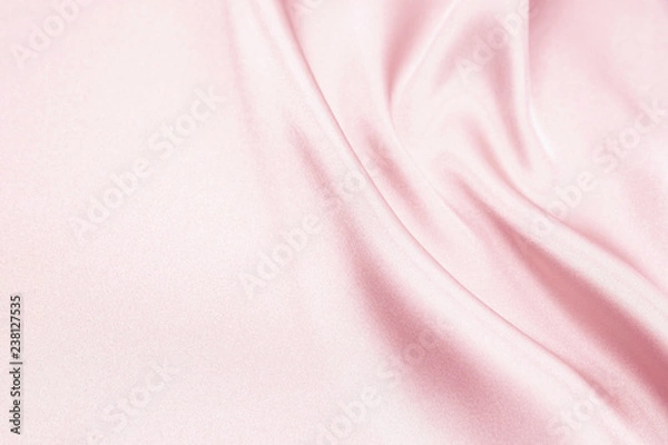 Obraz The texture of the satin fabric of pink color for the background
