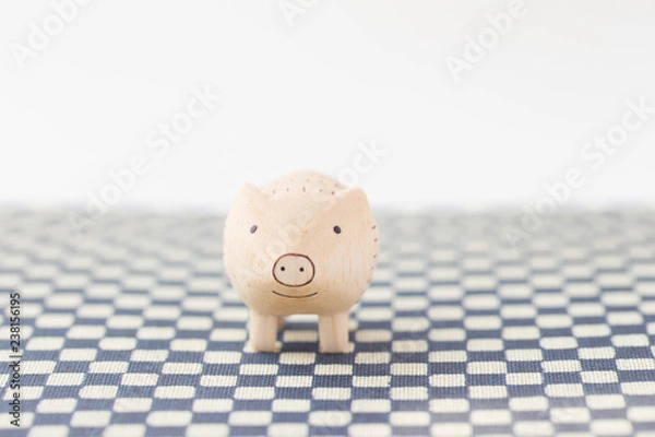 Fototapeta イノシシの年賀素材