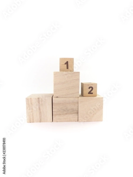 Fototapeta 表彰台・順位・順番