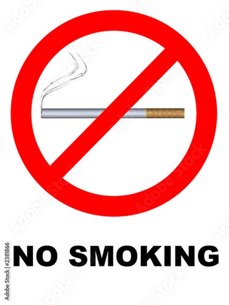 Obraz no smoking