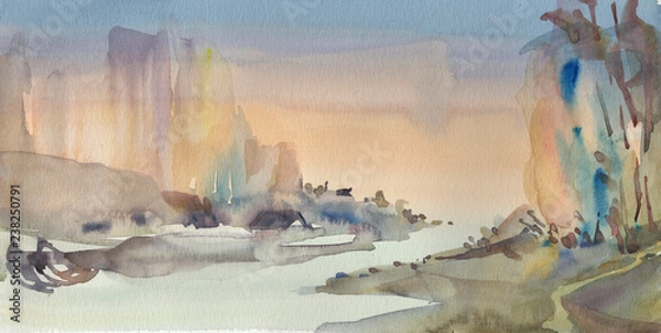 Obraz nature morning