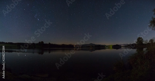 Obraz sunset on lake