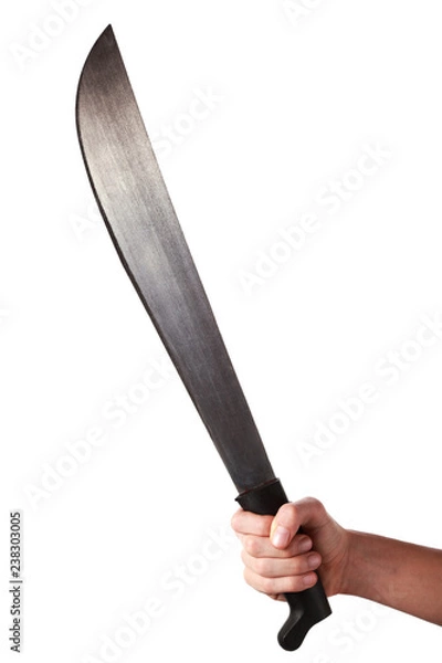 Obraz A hand holding a machete