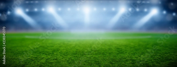 Obraz światła i stadion