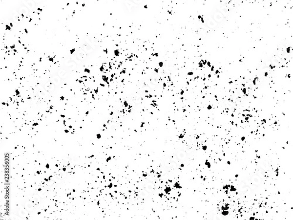 Fototapeta Ink blots Grunge urban background. Texture Vector. Dust overlay 
