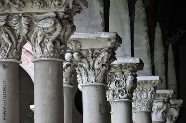 Fototapeta colums closeup