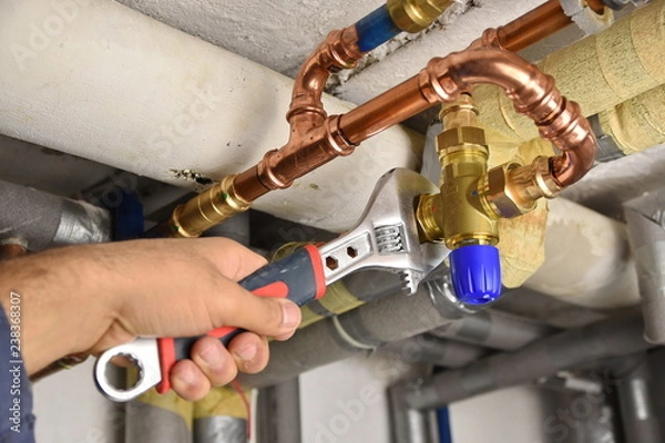 Obraz Zamontuj systemy grzewcze