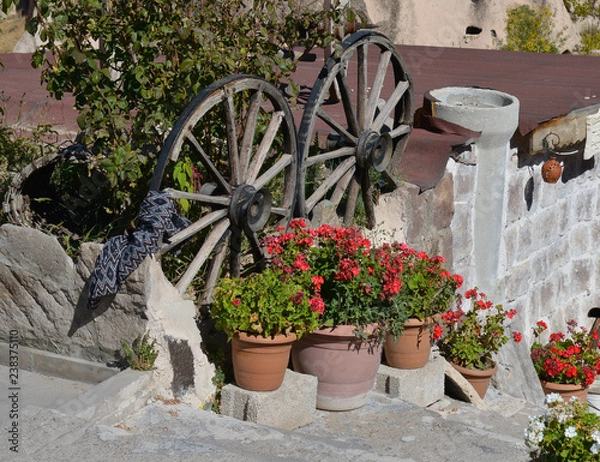 Obraz Колесо телеги