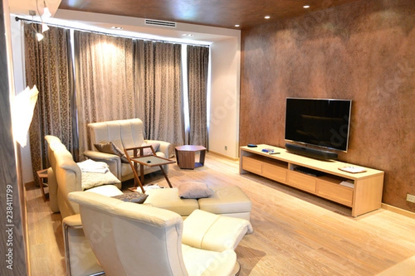 Obraz living room interior.