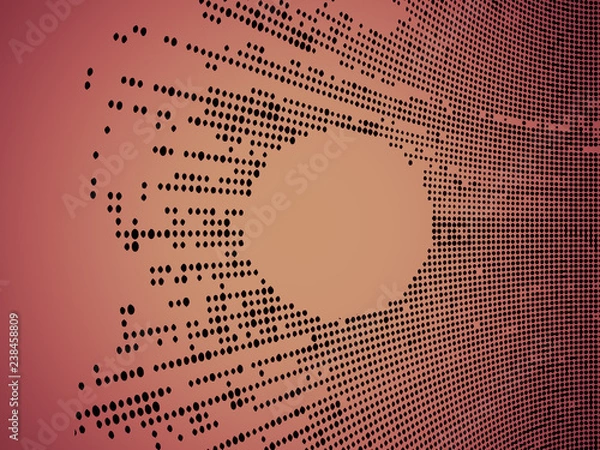 Fototapeta Abstract dot background. Polka dot background