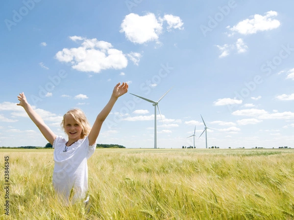 Obraz Farma wiatrowa