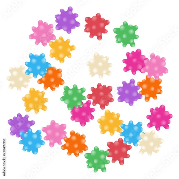 Fototapeta コンペイトウ