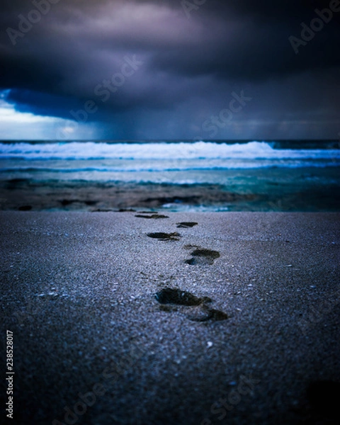 Fototapeta Storm at the Beach