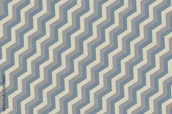 Fototapeta Zigzag pattern. Geometric background flat style illustration. Texture for print, banner, web, flyer, cloth, textile