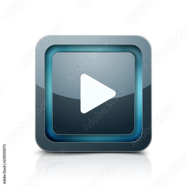 Obraz Play Button illustration