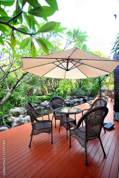 Obraz relax in garden