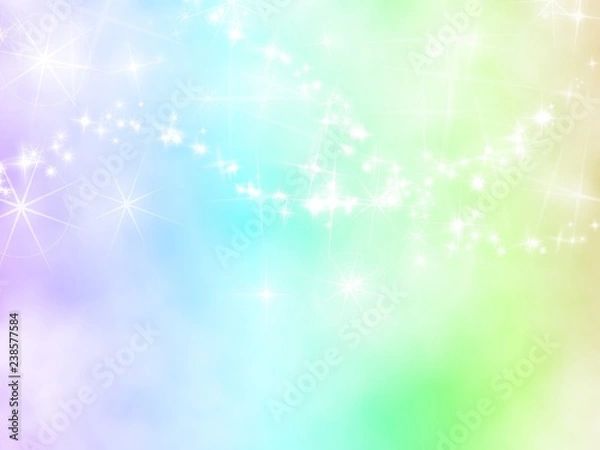 Obraz キラキラレインボー