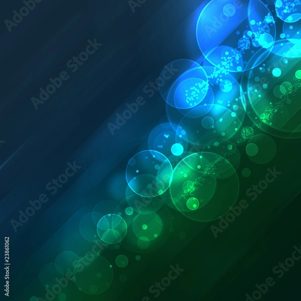 Obraz abstract futuristic illustration