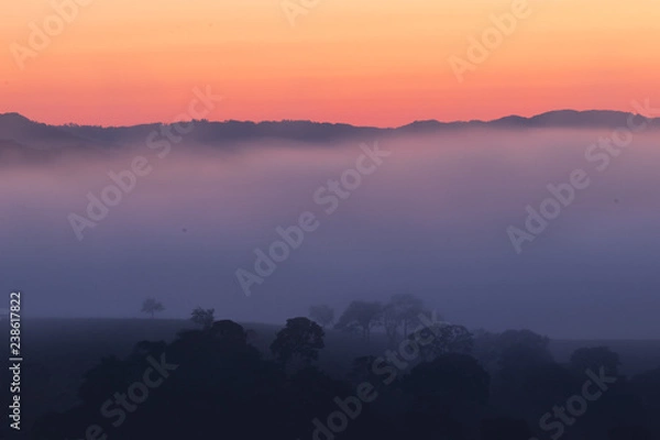 Obraz Mountains Winter Sunrise
