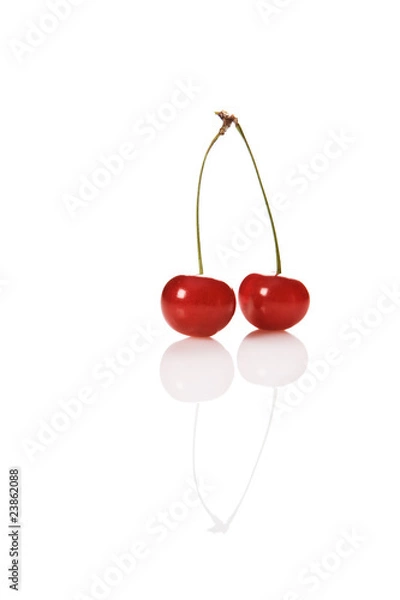 Fototapeta Twin cherries