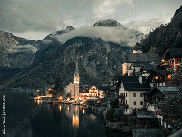 Obraz Noc w Alpach