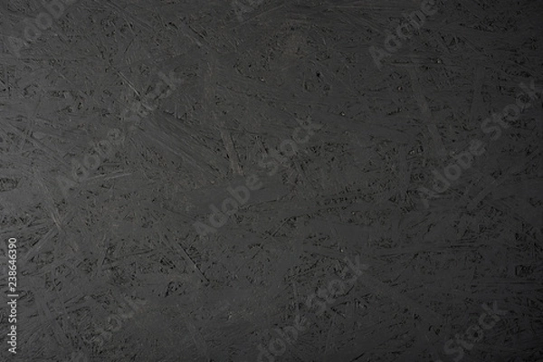 Obraz Black painted OSB plate