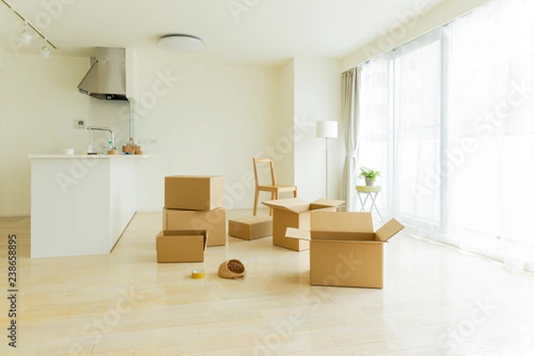 Fototapeta 引っ越し