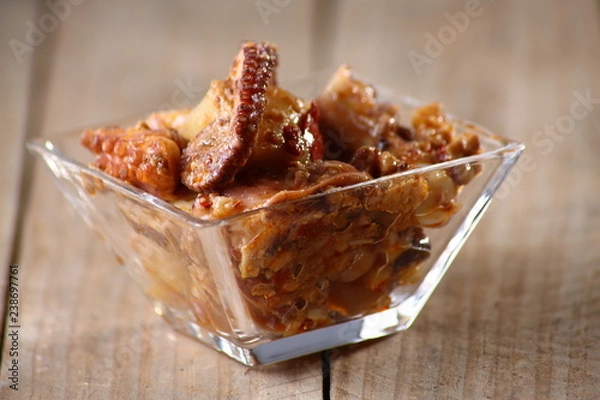 Obraz bodegón de comida y bebida