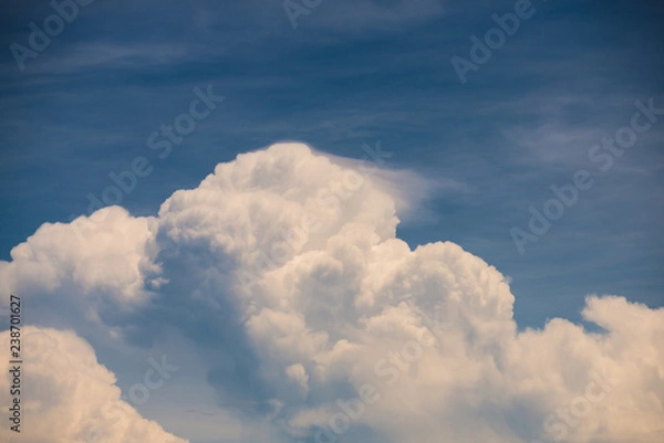 Obraz clouds with blue sky backgrounds