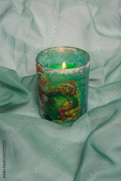 Obraz Горит свеча