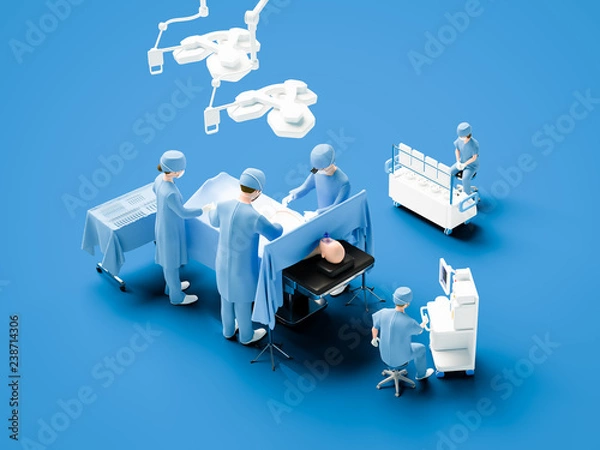 Fototapeta 手術室