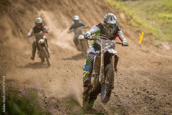 Obraz Motocross wyścig