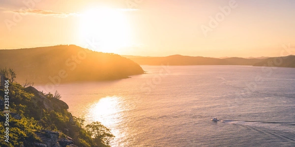 Fototapeta Sunset at Palm Beach