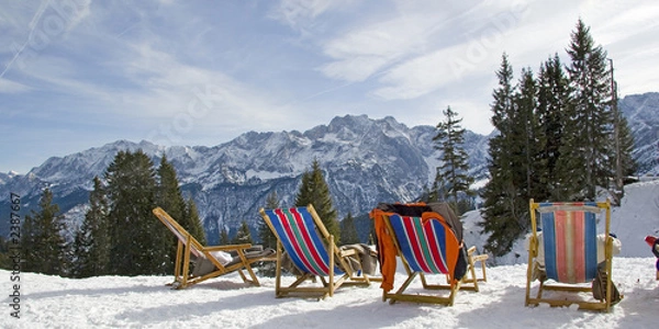 Obraz sonnenrast im winter