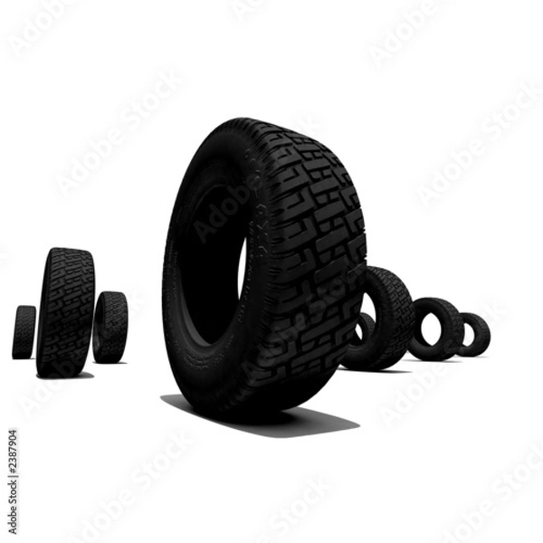 Fototapeta  tyres